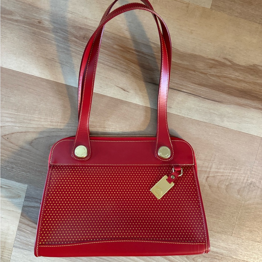 2000s Dooney & Bourke Red Shoulder Bag